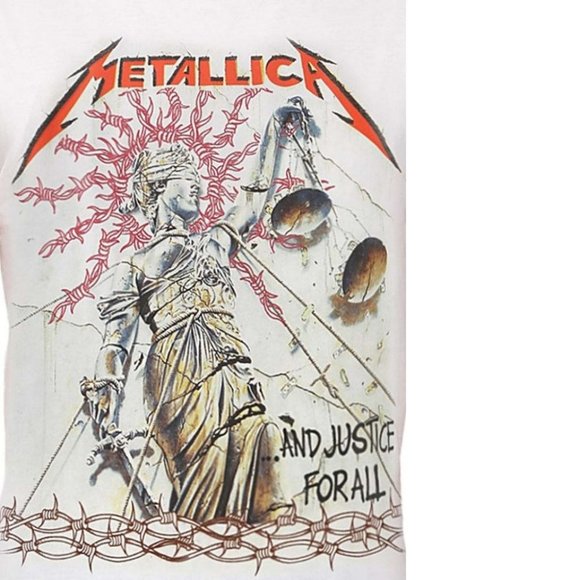 Metallica ...And Justice For All metal rock Official T-Shirt 3XL NWT - Picture 2 of 2